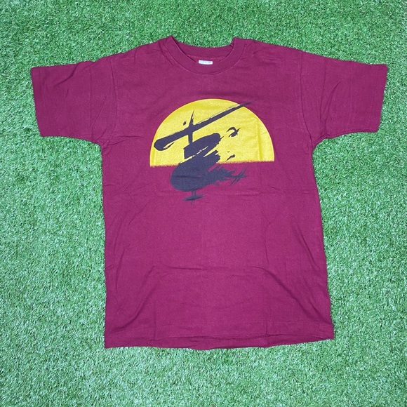 Vintage Fruit of the Loom 80s Miss Saigon tee size medium - Picture 1 of 5